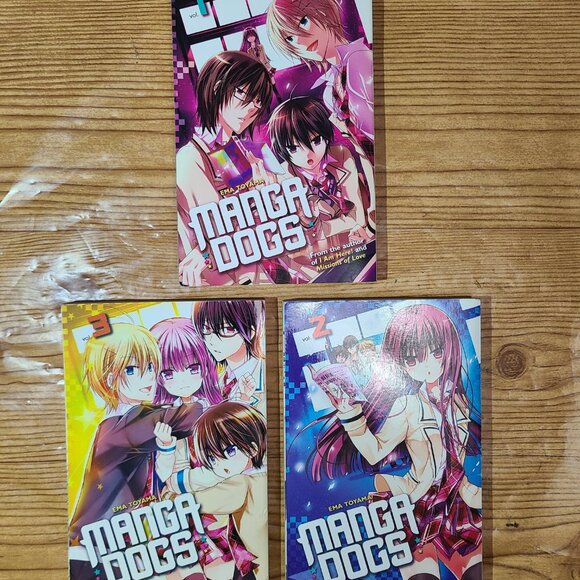 Manga Dogs Vol 1-3 Manga comics lot (X3) - Picture 2 of 4